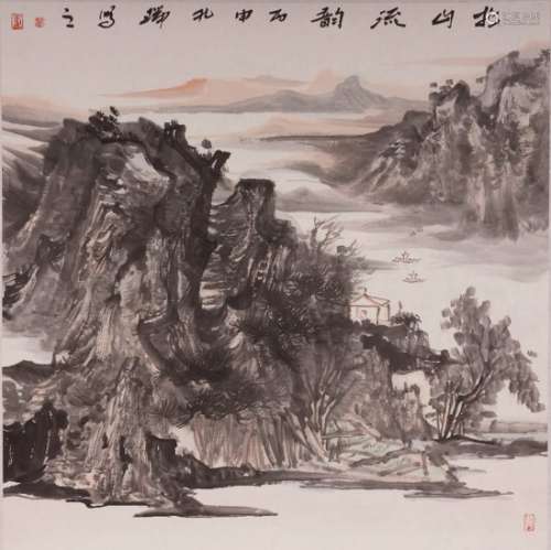 孔瑞 北山流韵Bei Shan Liu Yun  Orchid Art Work