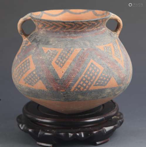 A YANG YUN CULTURE STYLE POTTERY JAR