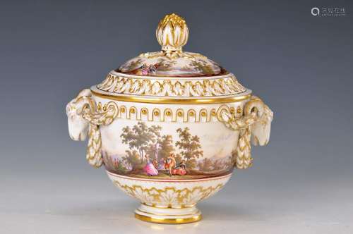 tureen, Meissen, around 1880, porcelain, encircling