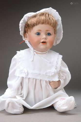 doll with porcelain head, Kestner No. 247, around