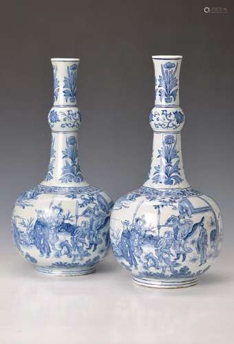 Pair of vases, China, after the model of Kang Xi,