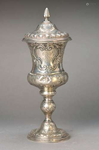 silver goblet, Berlin, around 1900, 800 silver