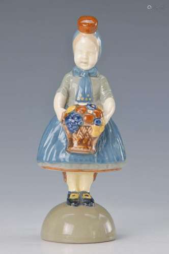 figurine, Wächtersbach, around 1900, costume figure of