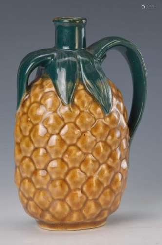 vase in shape of a pineapple, German, around 1910