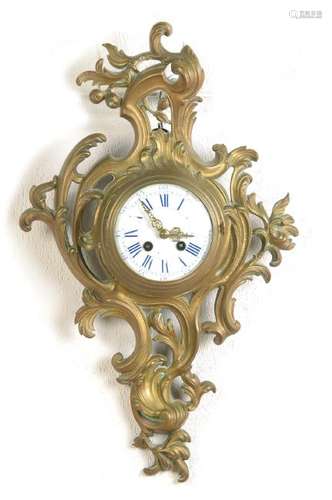 cartel clock, France around 1880/1900, opulentdecorated