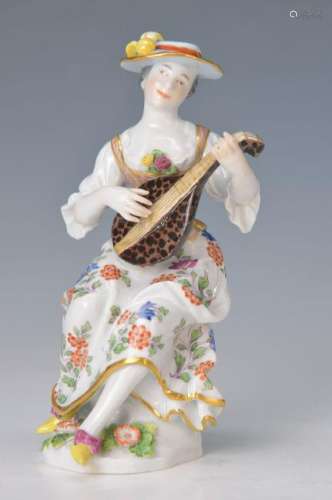 figurine, Meissen, around 1900, female gardener