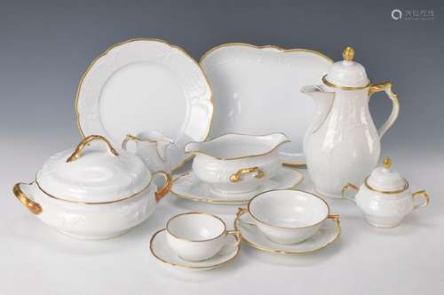 coffee- and Dinner set, Rosenthal, Model Sanssouci