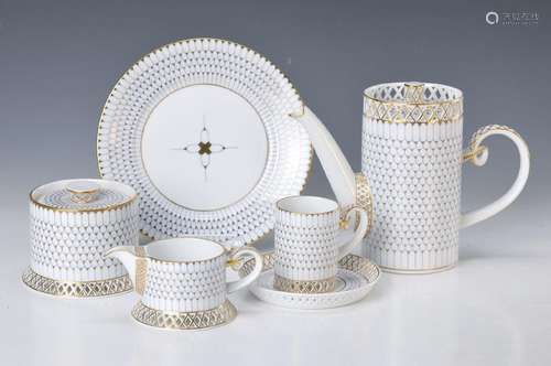 Mocha set, Herend, 20th c., Design Palma Babos, B