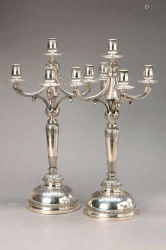 couple of candelabras, Vienna, J.C. Klinkosch, around