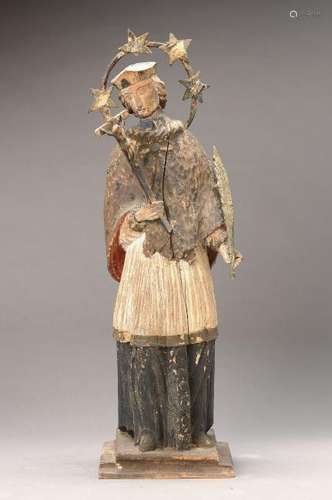 Sculpture of the Saint Nepomuk, Bohemia, around 1780