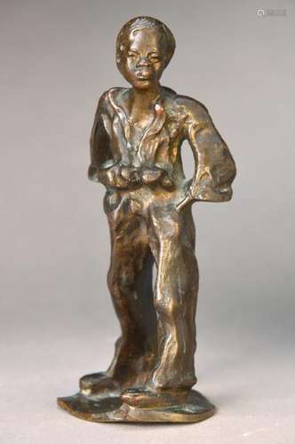 Bronze sculpture, circumference Bernhard Hötger