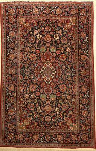 Keschan old Rug, Persia, around 1920, wool, about 203 x