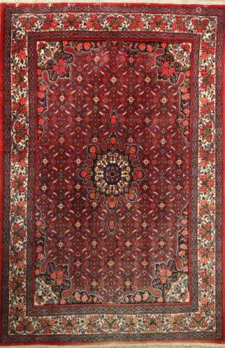 Rosenbidjar old Carpet, Persia, approx. 50 years, wool