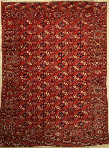 Tekke main Carpet, Turkmenistan, around 1890/1900