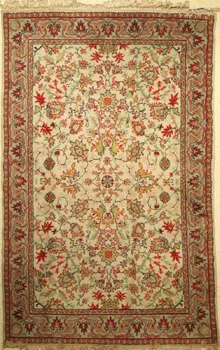 smyrna, Turkey, approx. 60 years, wool on cotton