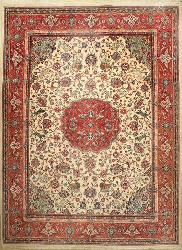 Sarogh Carpet, Persia, approx. 60 years, wool on cotton