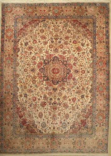 Sarogh old Carpet, Persia, approx. 60 years, wool on