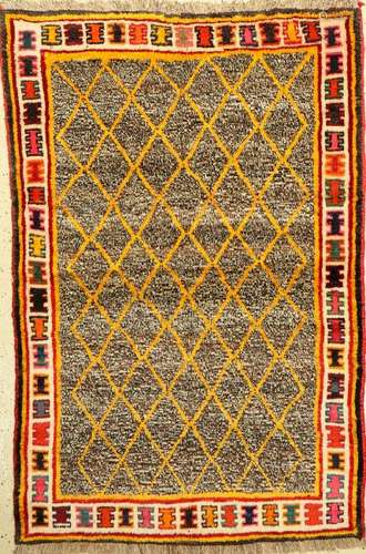 Gaschgai Gabbeh old, Persia, approx. 60 years,wool on