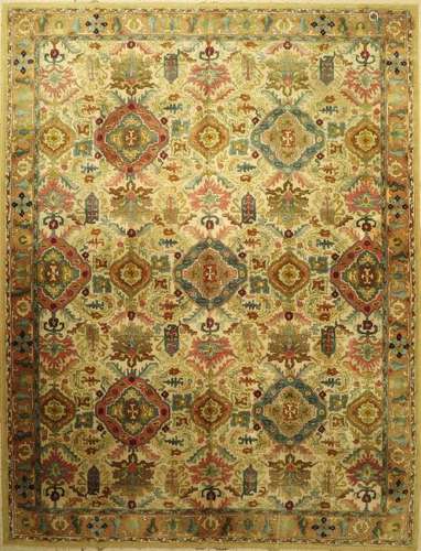 Tefzet old Carpet, Germany, around 1930, wool on cotton