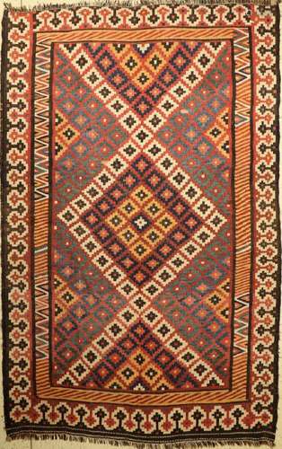 Luri Bachtiari kilim antique, Persia, around 1900, wool