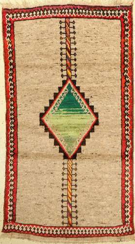 Gabbeh old Rug, Persia, approx. 60 years, woolon wool