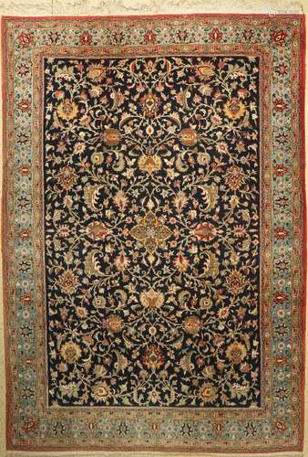 Ghom fine Carpet, Persia, approx. 50 years, wool with