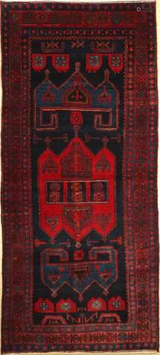 Kordi old, Persia, around 1950, wool on cotton