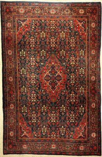 Ferahan Rug, Persia, around 1940, wool on cotton