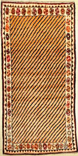 Gabbeh old Rug, Persia, approx. 70 years, woolon wool