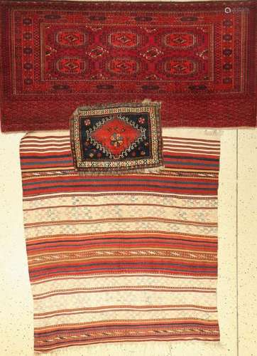 (3 Lots) 3 rugs, EHZ: 2-3. Auction (306 Lots):Antique,