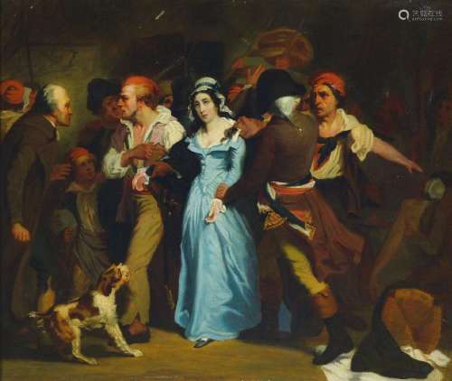 Probably French artist, 19th century, the arrest of