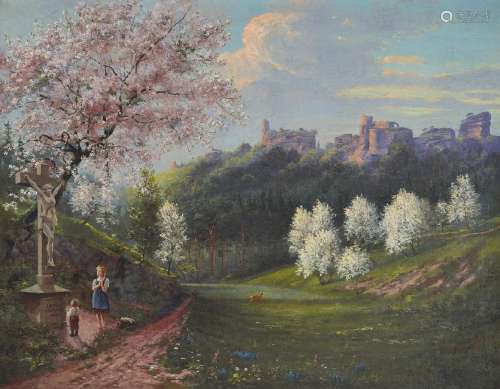 K. F. Hinkelbein, dated Speyer 1922, Blossoming