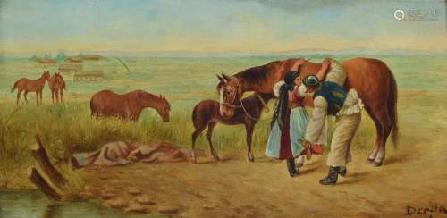 Alfred Steinacker, 1838 Ödenburg-1914 Vienna, Farmers