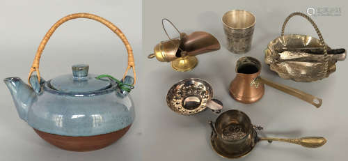 欧洲 20 世纪早期提梁壶茶具等一组