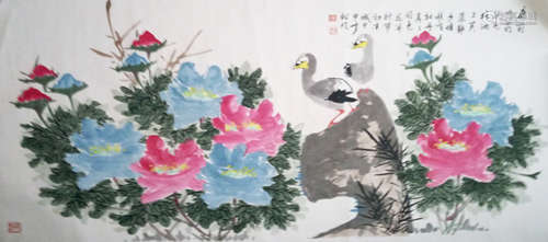 孟昭明	花鸟