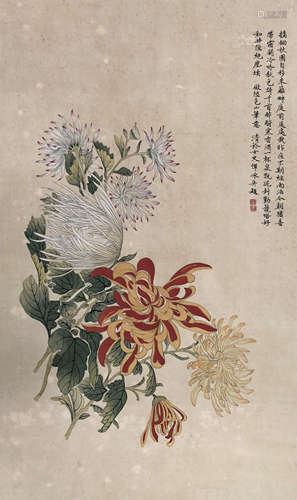 恽冰	花卉