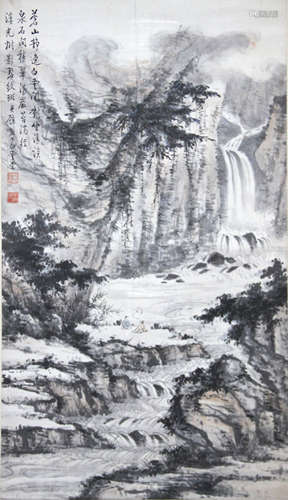 黄君壁	山水人物