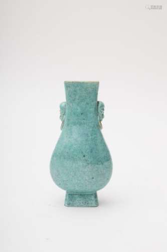 Set of three vases from China Stoneware vase with...