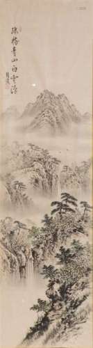 20th century Chinese school Mountainous landscape ...