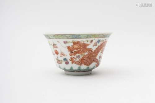 Flared bowl China, 20th century Porcelain, featur...
