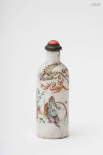Bottle shaped snuff bottle China, Qing dynasty, 18...