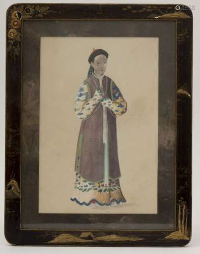 Portrait of a young at the imperial court China, Q...