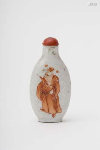 Oblong snuff bottle China, Qing dynasty, 18th cent...