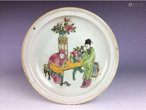 Chinese porcelain plate