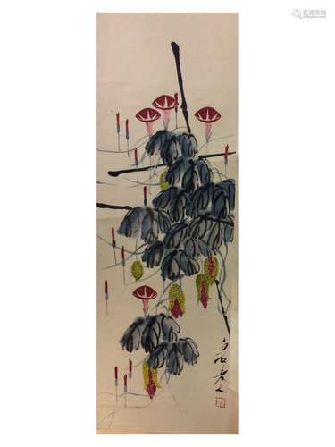 Chinese painting hanging scroll