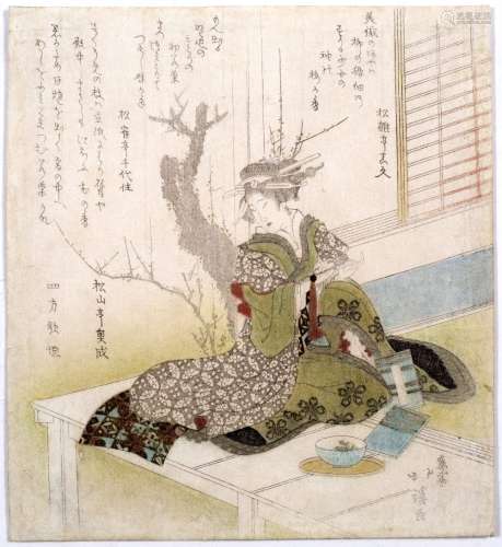 Totoya Hokkei (1780-1850) Japanese, c1820 
