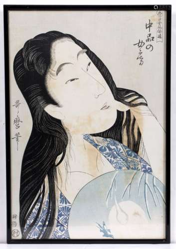 Kitagawa Utamaro Japanese, 19th century 