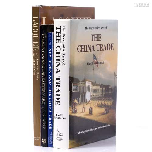 'New York and the China Trade' by David Sanctuary-Howard and three other Chinese reference books