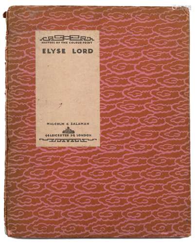 Elyse Lord London 1927 Masters of the Colour Print 1, print portfolio containing eight