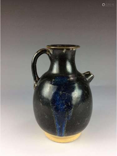 Chinese black glaze water pot